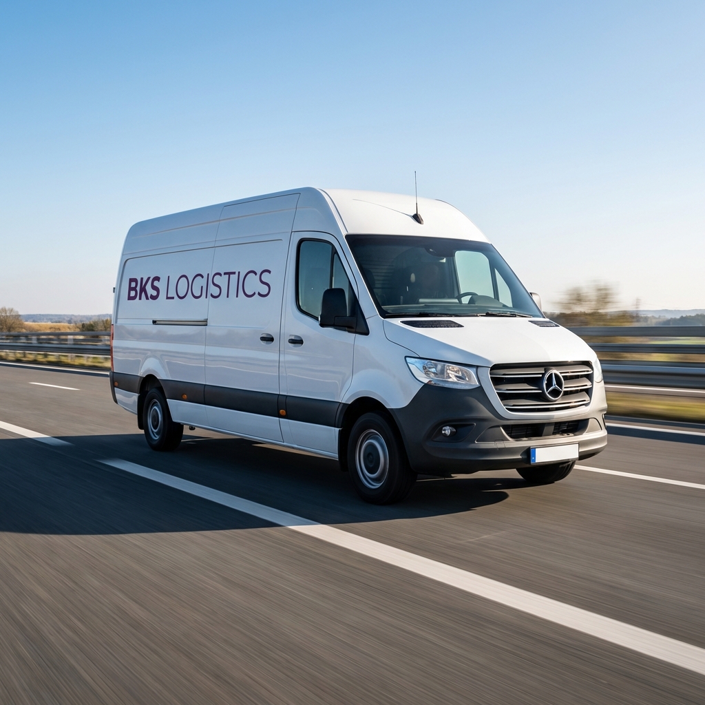 Camion de livraison BKS Logistics